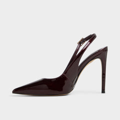 Aldo Stessysling in Dark Brown 14154054 - Sling back high heel, Stiletto heel Women|Bags