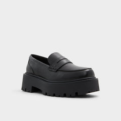 Aldo Cadaycia Black Women's Loafers & Oxfords - Loafer, Lug sole Women