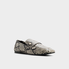 Aldo Bellamyy Black/White Women's Loafers & Oxfords - Loafer Women