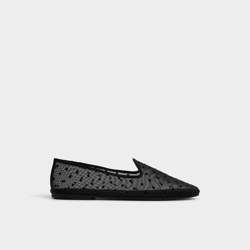 Aldo Aurabelle Black Textile Mesh Women's Loafers & Oxfords - Loafer Women
