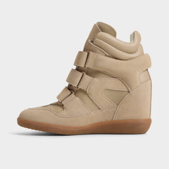 Aldo Bellissamo in Sand - Wedge sneaker, Wedge heel Women