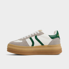 Aldo Elabrintar White Combo Women's Low top sneakers - Low top sneaker, Platform Women
