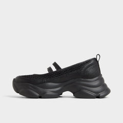 Aldo Aethera Black Women's Platform and wedge sneakers - Mary Jane Sneakers, Jogger sole Women
