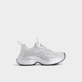 Aldo Powerplay in Silver - Jogger sneaker Women