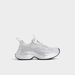 Aldo Powerplay in Silver - Jogger sneaker Women