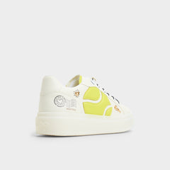 Aldo Clubchamp White Combo Women's Platform and wedge sneakers - Low top sneaker Women