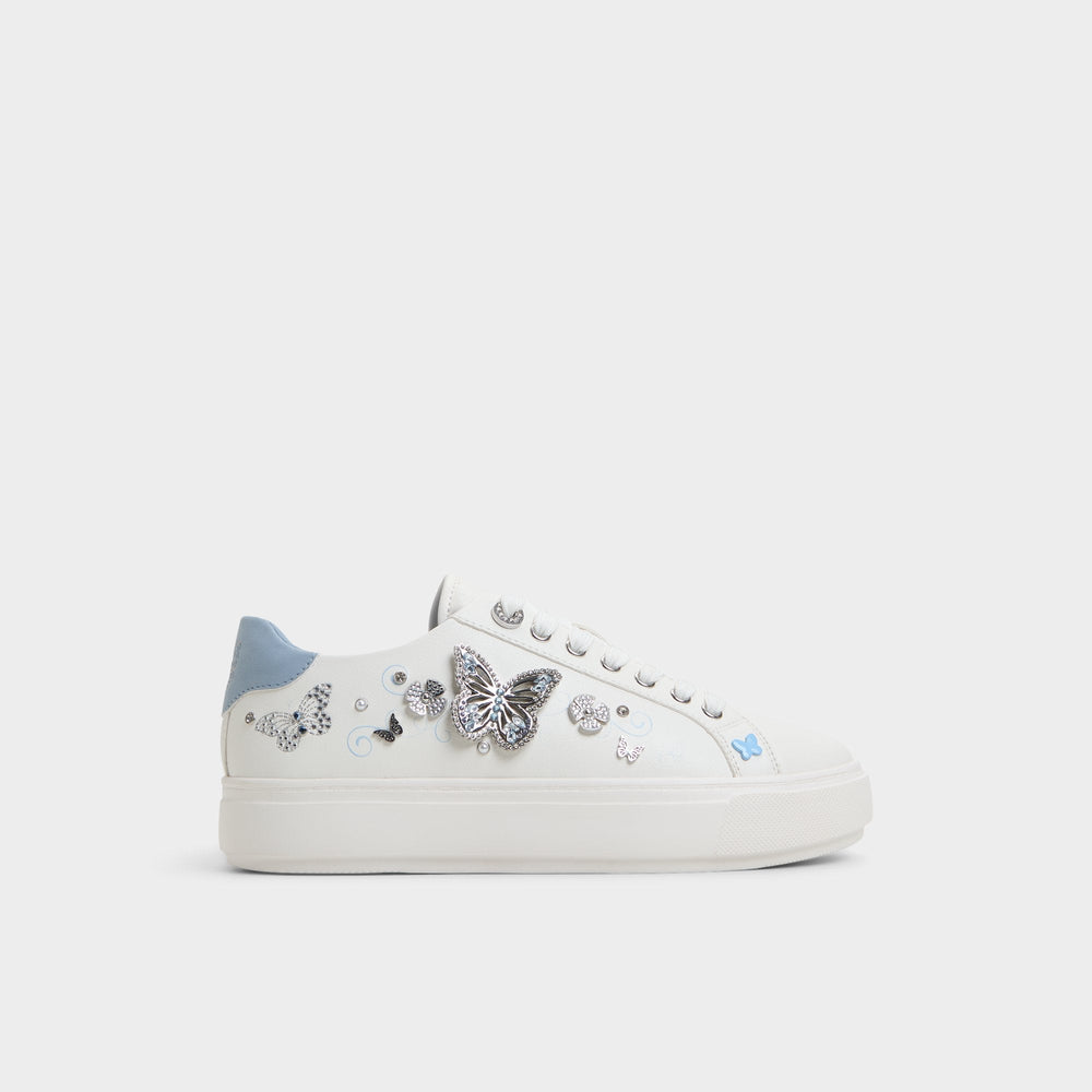 Aldo Saxony White/Multi Women's Platform and wedge sneakers - Low top sneaker Women