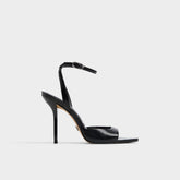 Aldo Forevermore Black Women's Strappy sandals - Strappy heeled sandal, Stiletto heel Women