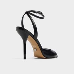 Aldo Forevermore Black Women's Strappy sandals - Strappy heeled sandal, Stiletto heel Women