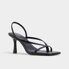 Aldo Riva Other Black Women's Strappy sandals - Sling back heeled sandal, Stiletto heel Women