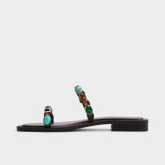 Aldo Sapphira in Dark Brown 14189967 - Slide sandal Women