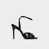 Aldo Meteora in Black - Strappy heeled sandal, Stiletto heel Women