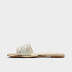 Aldo Oceania Other Beige Women's Flats - Slide sandal Women