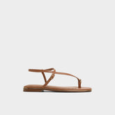 Aldo Jomalina Medium Brown Women's Flats - Strappy flat sandal Women