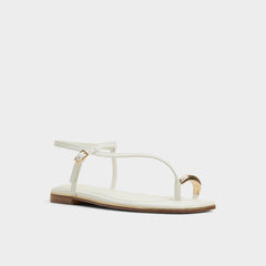 Aldo Jomalina White Women's Flats - Strappy flat sandal Women
