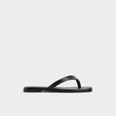 Aldo Theao Black Women's Flats - Flip flop Women
