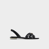 Aldo Marassita Black Women's Slingbacks - Flat sandal Women