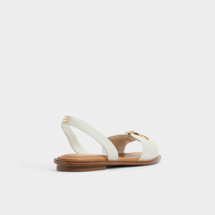 Aldo Goassi White/Bone Women's Flats - Flat sandal Women