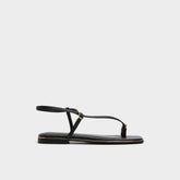 Aldo Jomalina Black Women's Flats - Strappy flat sandal Women