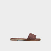 Aldo Oceania Medium Brown Women's Flats - Slide sandal Women