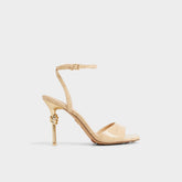 Aldo Harmonious in Medium Beige - Strappy heeled sandal Women