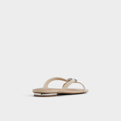 Aldo Iliria Beige Women's Flats - Slide sandal Women