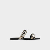 Aldo Katalena in White Black - Slide sandal Women