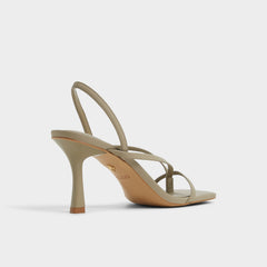 Aldo Riva Other Green Women's Strappy sandals - Sling back heeled sandal, Stiletto heel Women