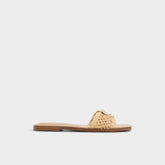 Aldo Tidella Natural Women's Flats - Slide sandal Women