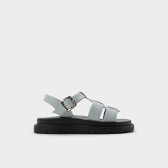 Aldo Linettie in Other Blue - Gladiator sandal, Footbed sandal Women