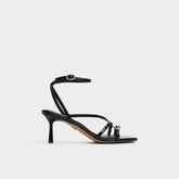 Aldo Elodiah Black Women's Travel essentials - Strappy heeled sandal, Stiletto heel Women