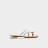 Aldo Garberia Silver Women's Flats - Flip flop Women