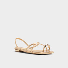 Aldo Synthesa Gold Women's Travel essentials - Flip flop Women