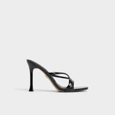 Aldo Velaia Black Women's Heeled mules - Heeled mule, Stiletto heel Women