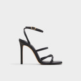 Aldo Galoi Black Women's Strappy sandals - Strappy heeled sandal Women