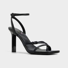 Aldo Conney Black Women's Heeled sandals - Strappy heeled sandal, Stiletto heel Women