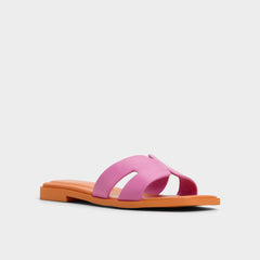 Aldo Itsandal Bright Pink Women's Flats - Slide sandal Women