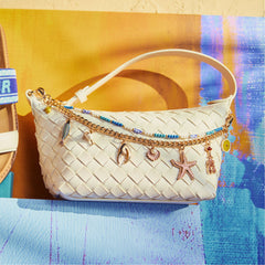 Aldo Frankiewoven White Women's Shoulder Bags - Shoulder bag Women|Bags