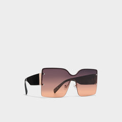 Aldo Lalaendrax Black/Gold Multi Women's Square - Square sunglasses Women|Accessories