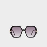Aldo Yboa Black/Gold Multi Women's Statement sunglasses - Sunglasses Women|Accessories