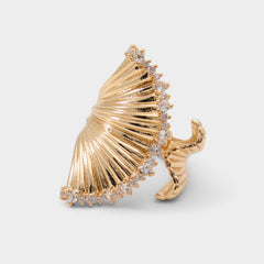 Aldo Fariarie in Gold Clear Multi - Ring Women|Accessories