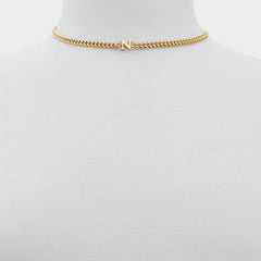 Aldo Yourletters Gold Women's Necklaces - Necklace Women|Accessories
