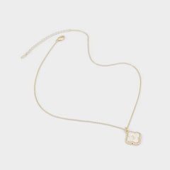 Aldo Broisa Gold Women's Cubic Zirconia - Necklace Women|Accessories