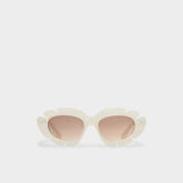 Aldo Caumasee White Women's Cat eye - Cat eye sunglasses Women|Accessories