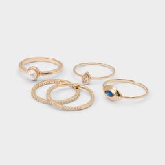 Aldo Auraeye in Light Blue - Stackable rings Women|Accessories