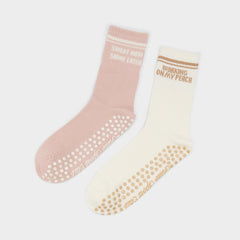 Aldo Pilatesclub in Light Pink - Pilates socks Women|Accessories