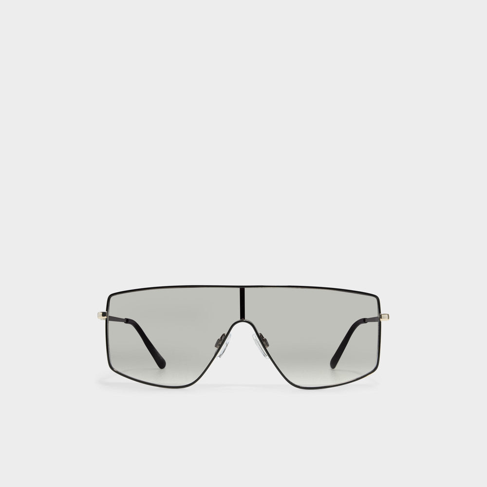 Aldo Priren Black/Gold Multi Women's Shield - Shield sunglasses Women|Accessories