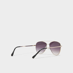 Aldo Arilicanx Black/Gold Multi Women's Aviator - Aviator sunglasses Women|Accessories