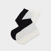 Aldo Sleekstep in Black White - Knee high socks Women|Accessories