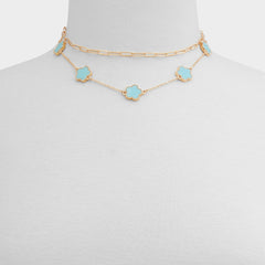 Aldo Feelinblue Turquoise Women's Necklaces - Layered necklace Women|Accessories